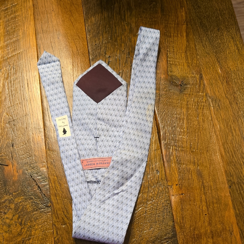 Vineyard Vines Neck Tie Dragonfly Baby Blue